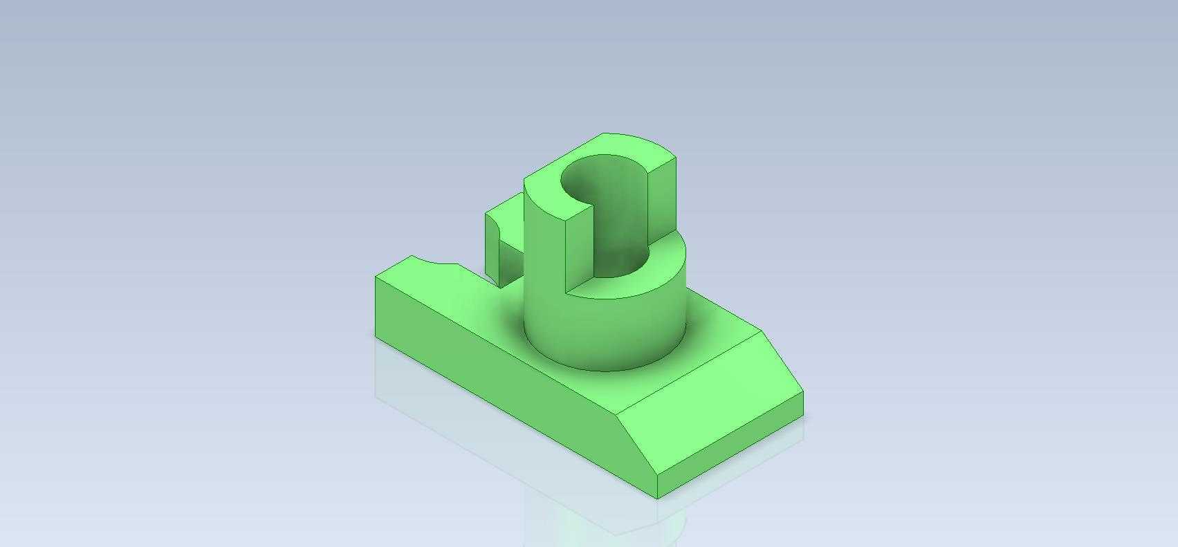 3D CAD 基本练习 125/Autodesk Inventor Pro