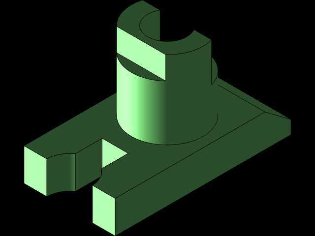 3D CAD 基本练习 125/Autodesk Inventor Pro