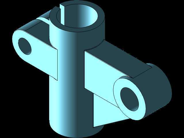 3D CAD 基本练习 054/Autodesk Inventor Pro