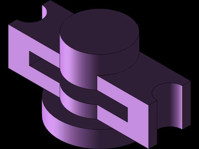 3D CAD 基本练习 082/Autodesk Inventor Pro