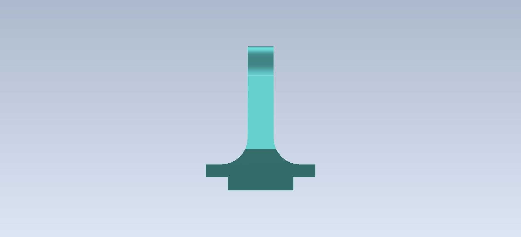 3D CAD 基础练习 053/Autodesk Inventor Pro