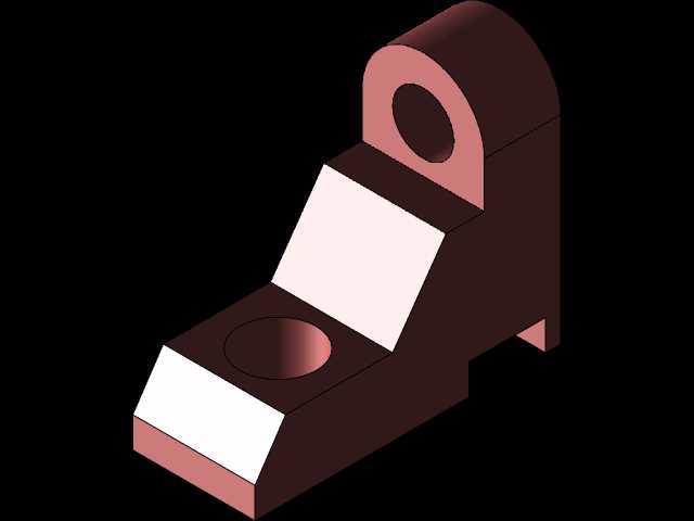 3D CAD 基础练习 009/Autodesk Inventor Pro