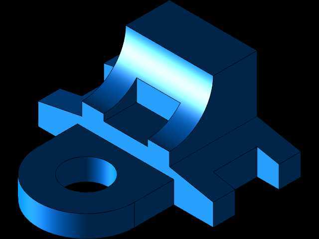 3D CAD 基础练习 063/Autodesk Inventor Pro