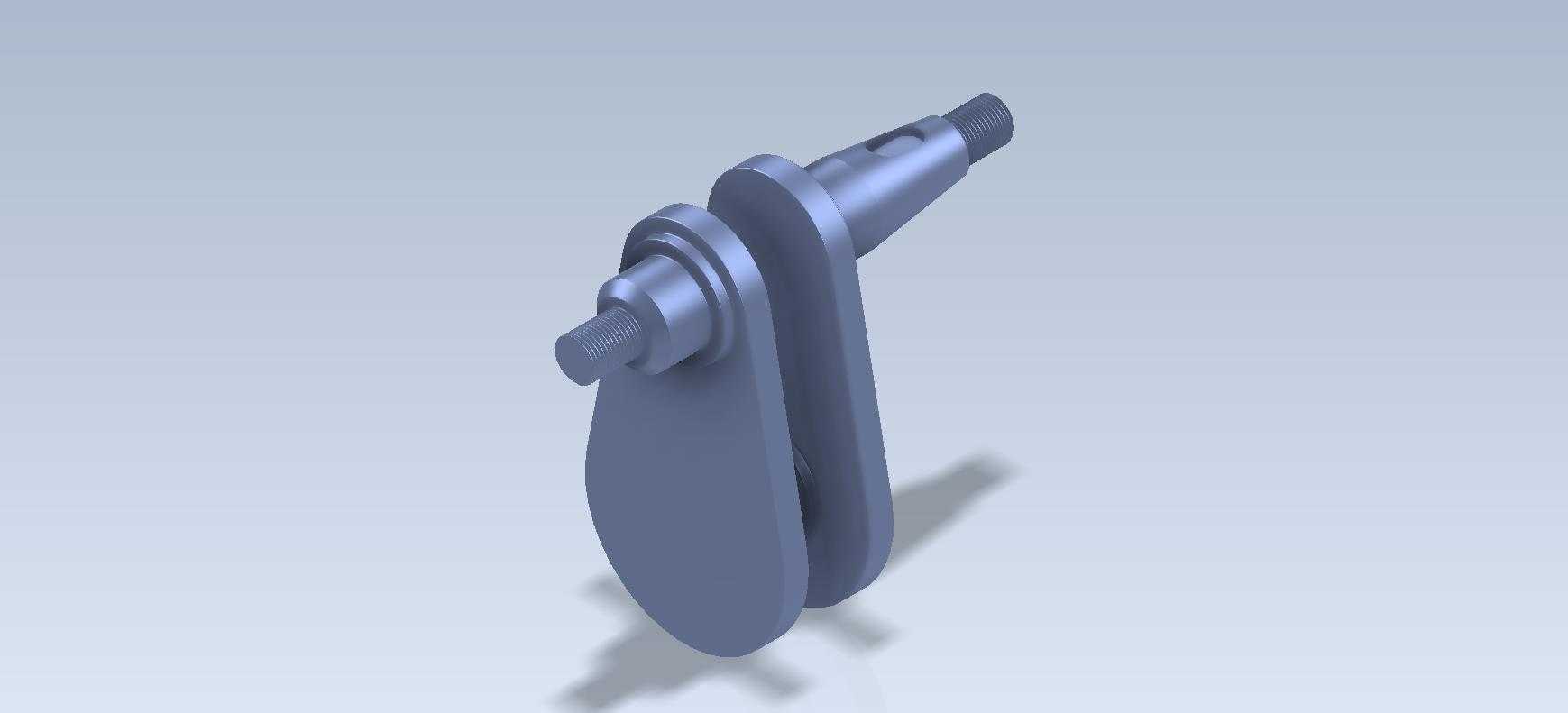 3D CAD 基础练习/曲轴/ Cigue?al/ Autodesk Inventor Pro