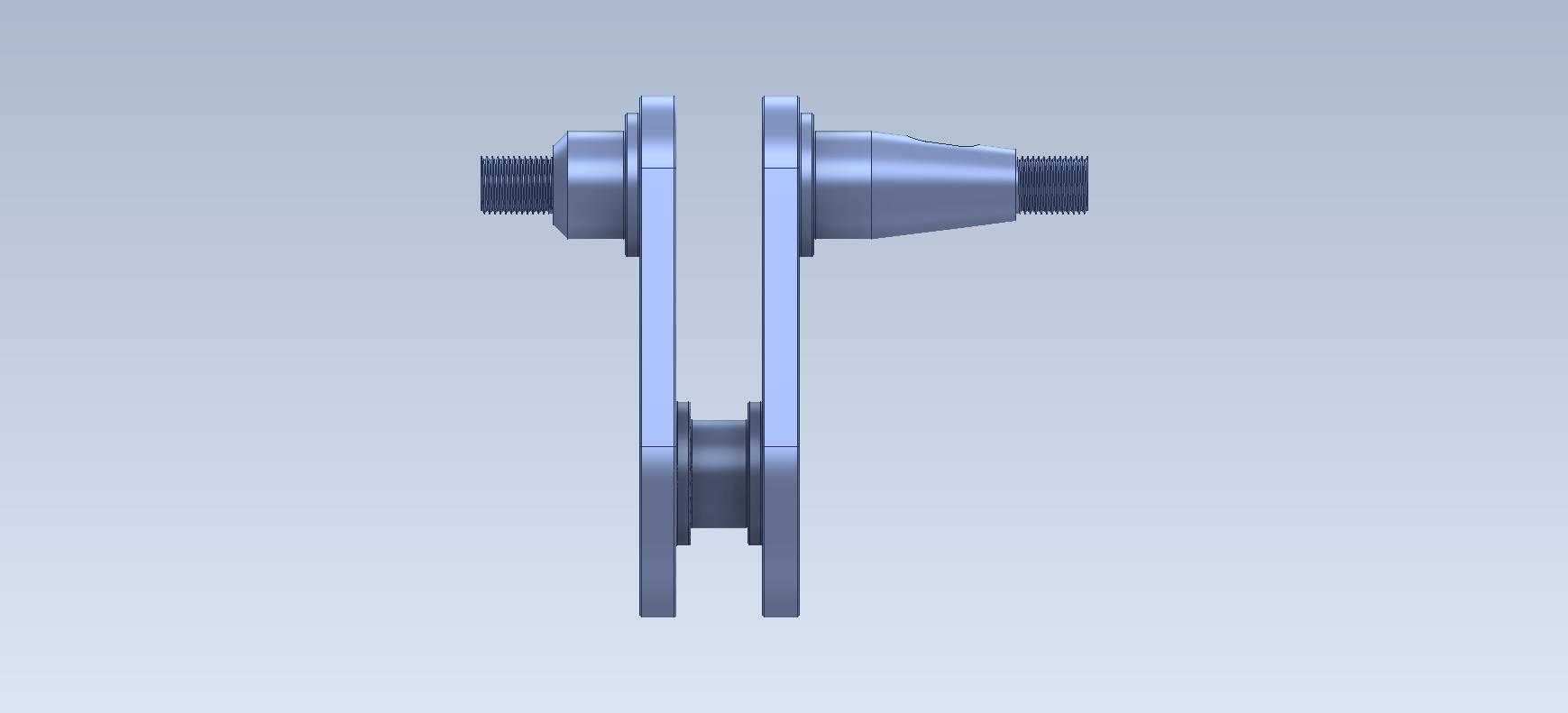 3D CAD 基础练习/曲轴/ Cigue?al/ Autodesk Inventor Pro