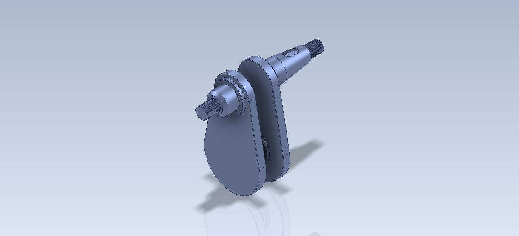 3D CAD 基础练习/曲轴/ Cigue?al/ Autodesk Inventor Pro