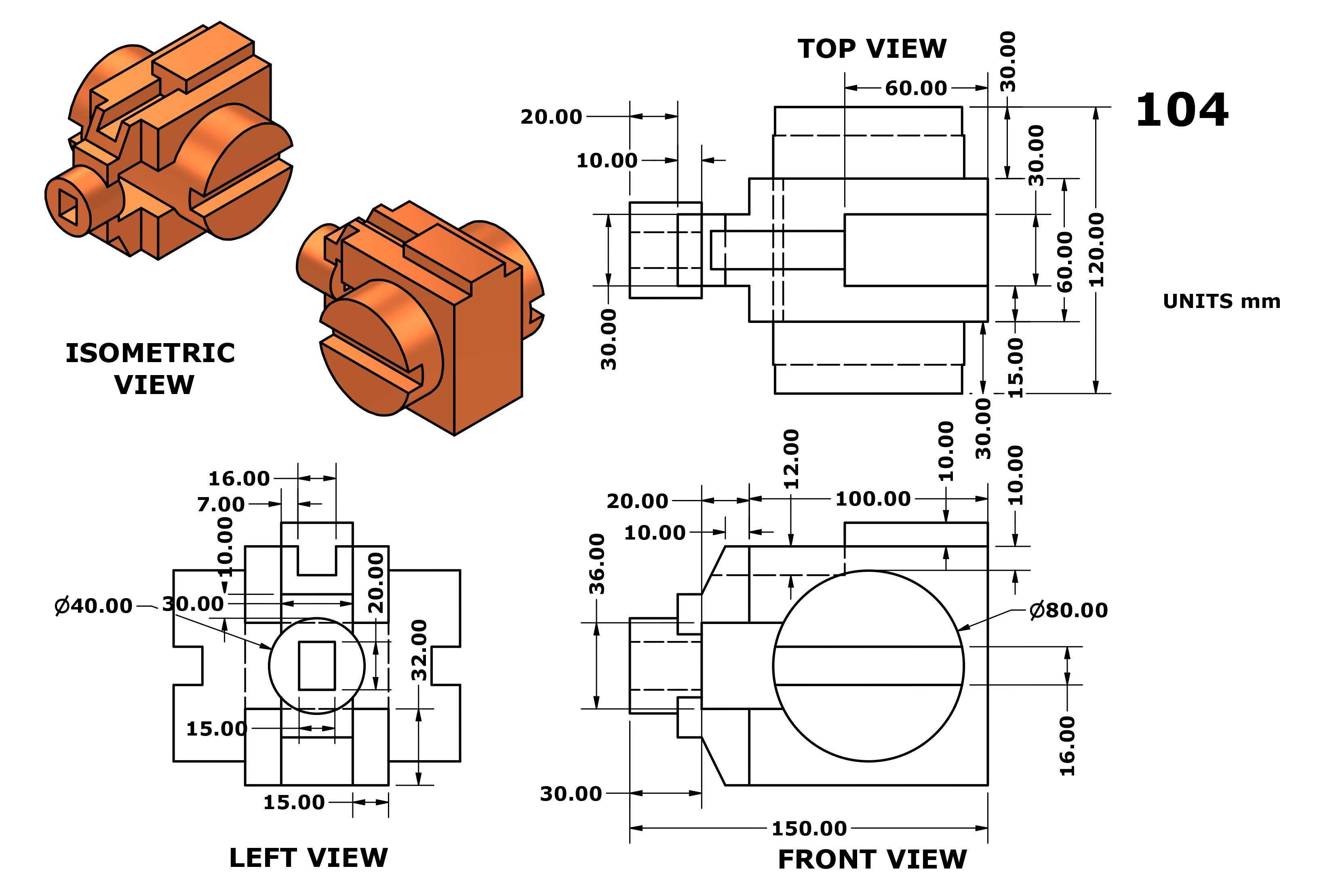 3D CAD ������ϰ 104/Autodesk Inventor Pro