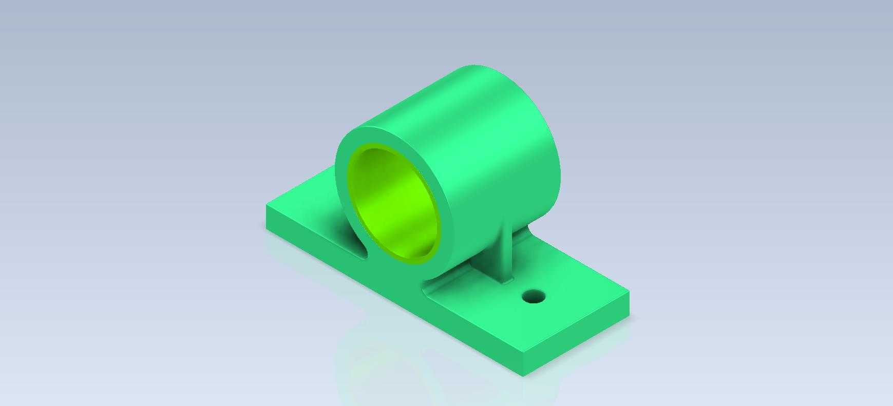 3D CAD 基础练习 044/Autodesk Inventor Pro