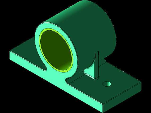 3D CAD 基础练习 044/Autodesk Inventor Pro