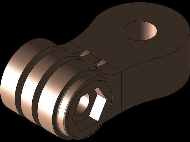 Studycadcam 3D CAD 练习 1077/Autodesk Inventor Pro