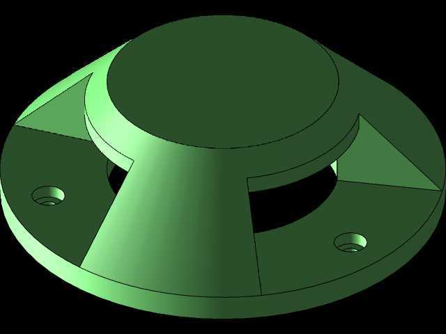 3D CAD 基础练习 / CATICS 3D097-H03/ Autodesk Inventor Pro