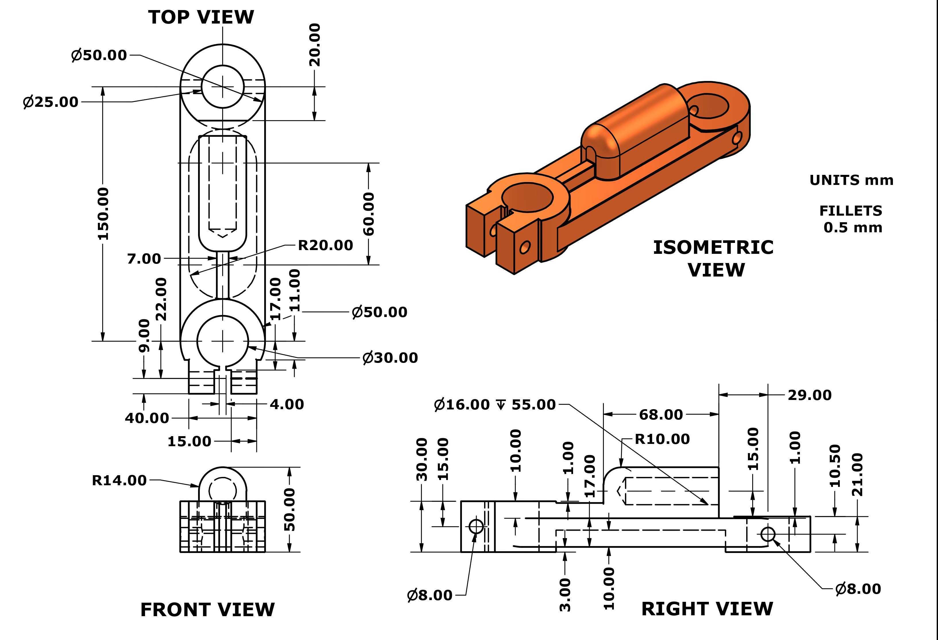 3D CAD 基础练习/Autodesk Inventor Pro