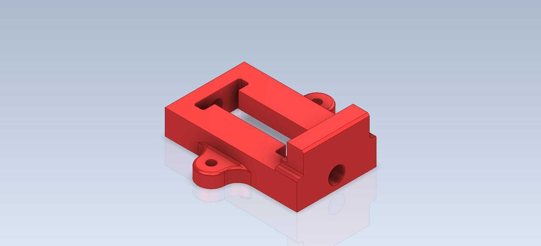 3D CAD 基本练习/固定夹具底座/Abrarazadera Fija 底座/Autodesk Inventor Pro