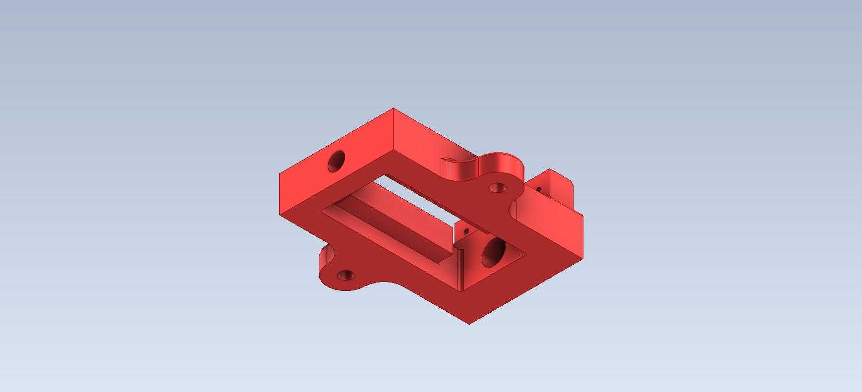 3D CAD 基本练习/固定夹具底座/Abrarazadera Fija 底座/Autodesk Inventor Pro