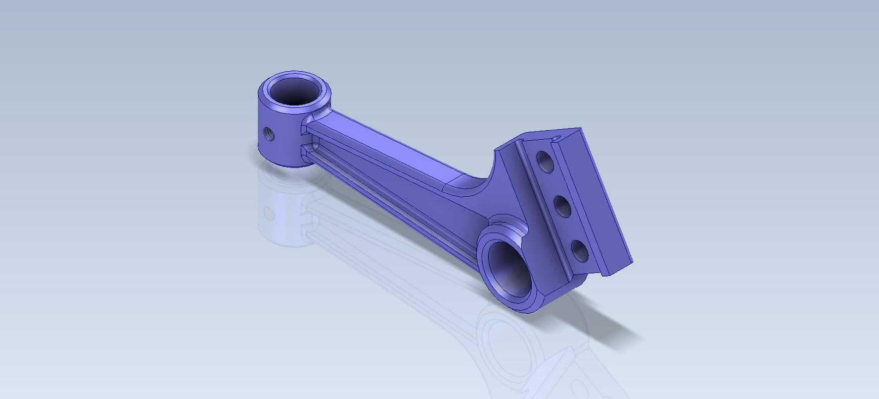 3D CAD 基本练习/连杆/Biela/Autodesk Inventor Pro