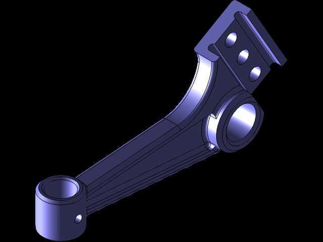 3D CAD 基本练习/连杆/Biela/Autodesk Inventor Pro