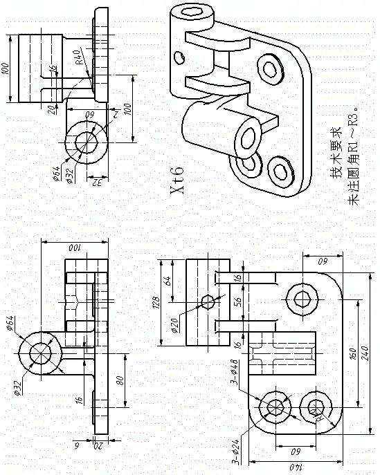 3D CAD 基础练习/Autodesk Inventor Pro