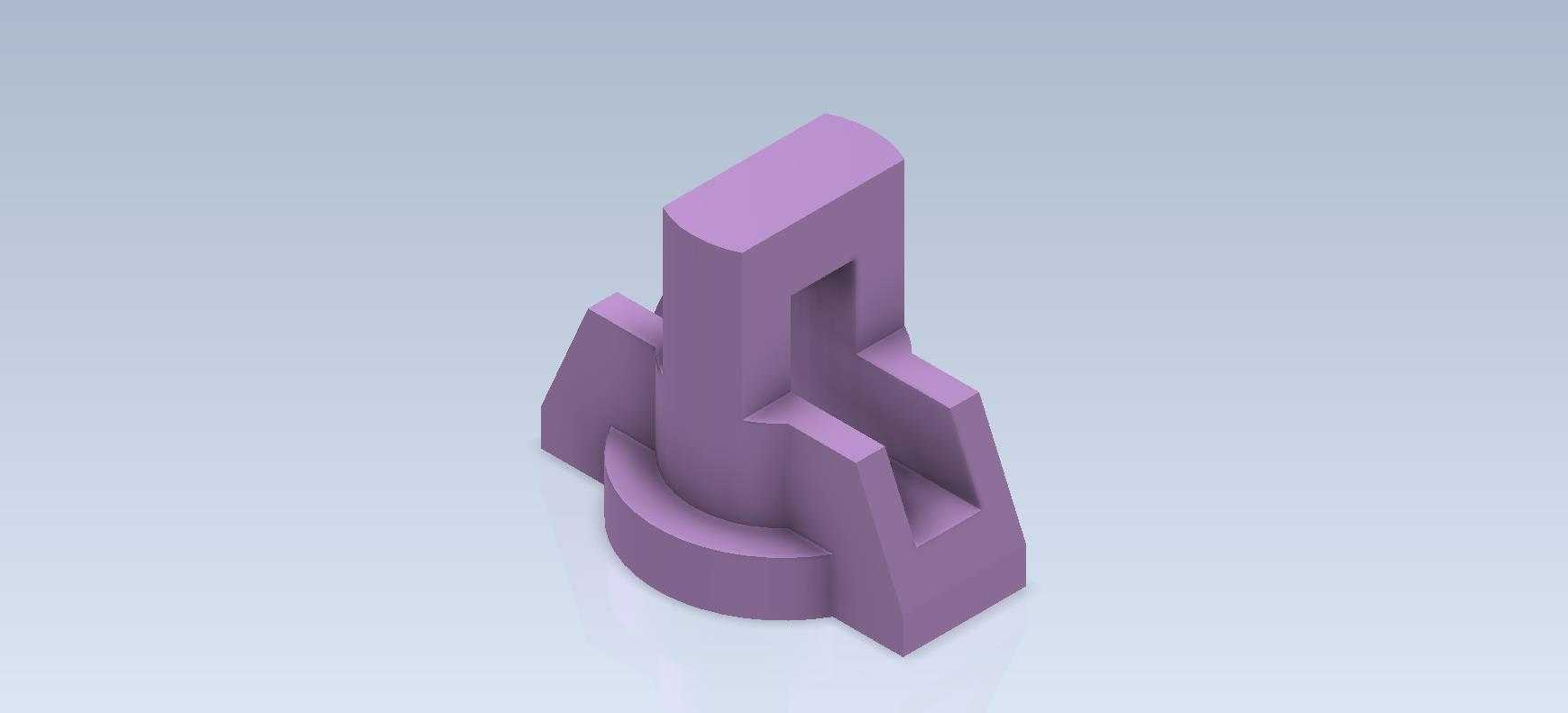 3D CAD 基础练习 081/Autodesk Inventor Pro