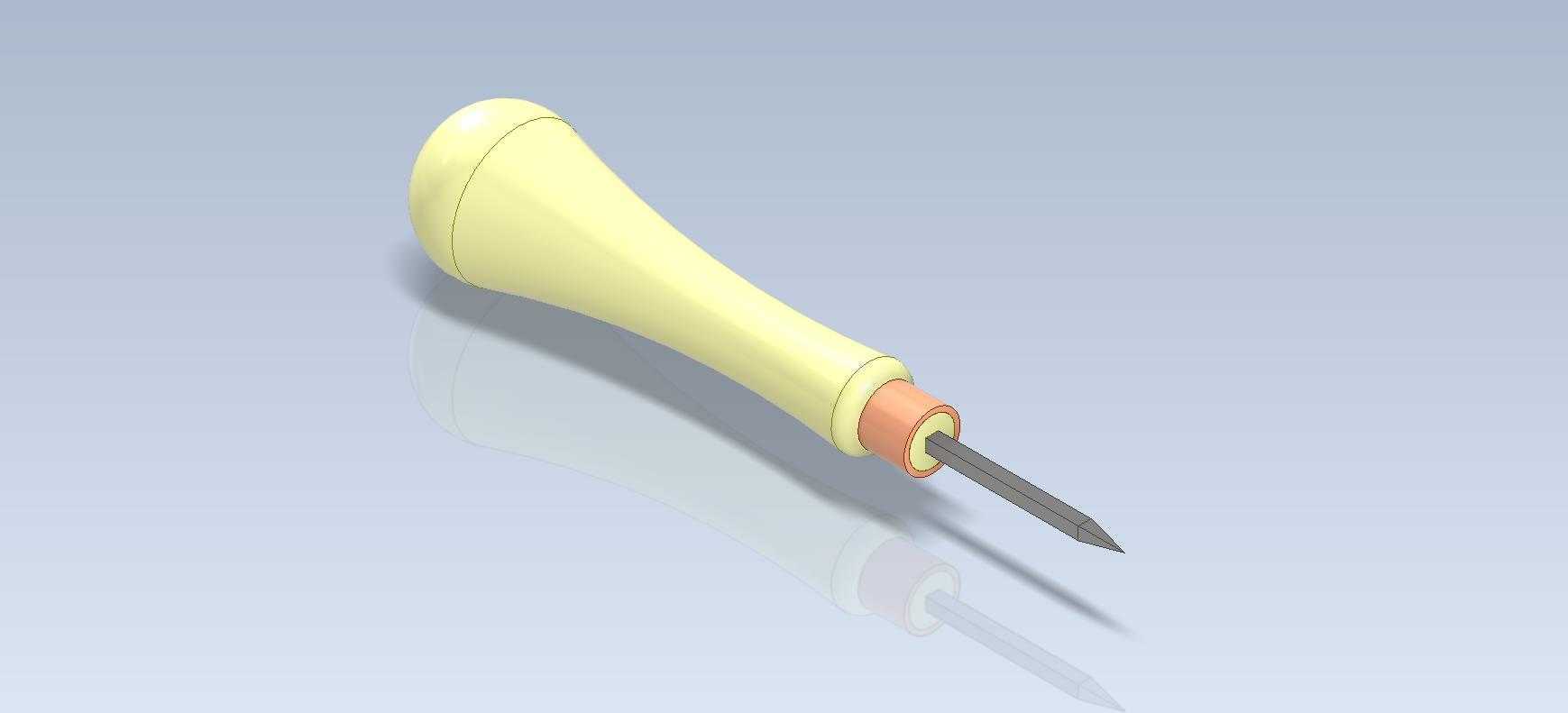 Studycadcam 3D CAD ��ϰ 1090/Ice Pick/Picahielo/Autodesk Inventor Pro
