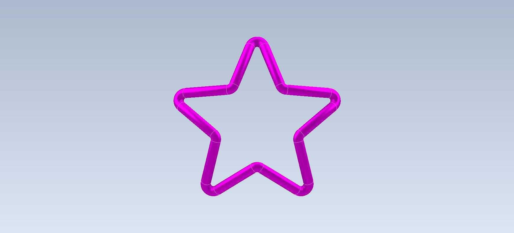 3D CAD 基础练习/ STAR/ Estrella/ Autodesk Inventor Pro