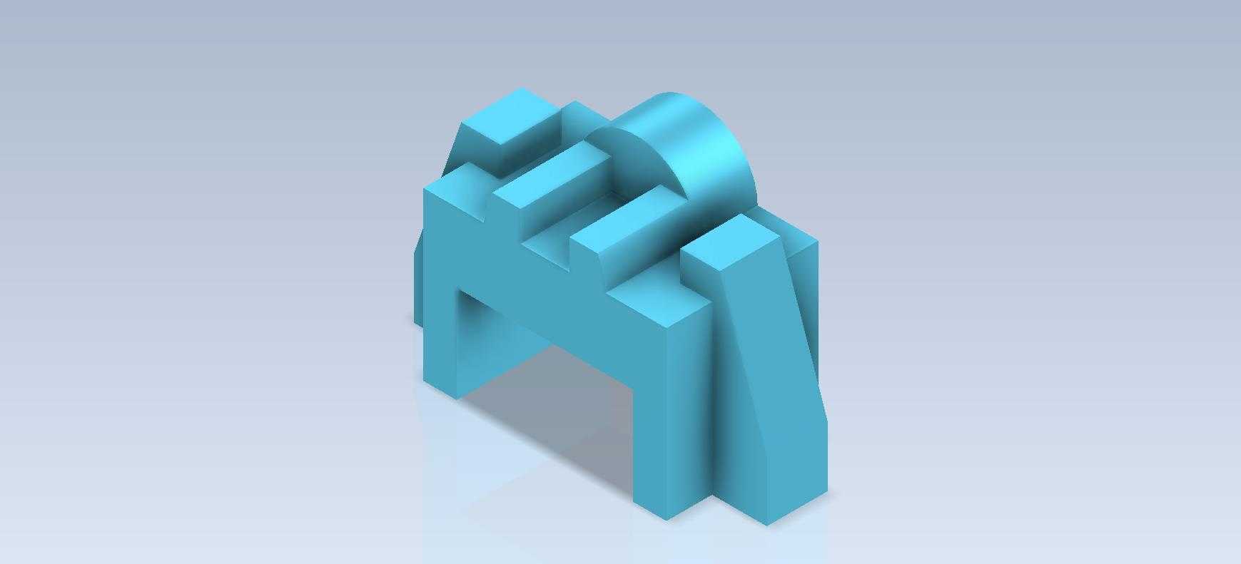 3D CAD 基础练习 055/Autodesk Inventor Pro