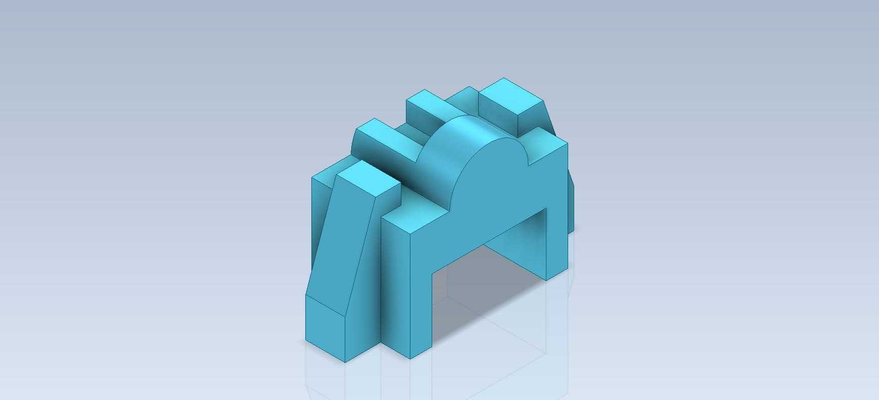 3D CAD 基础练习 055/Autodesk Inventor Pro