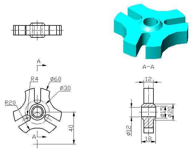 3D CAD 基础练习/Autodesk Inventor Pro