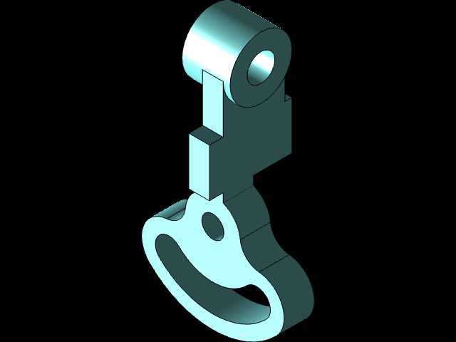 3D CAD 基本练习 047/轴承座/Bloque de Rodamiento/Autodesk Inventor Pro