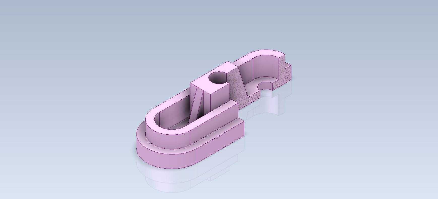 3D CAD 基础练习 076/Autodesk Inventor Pro