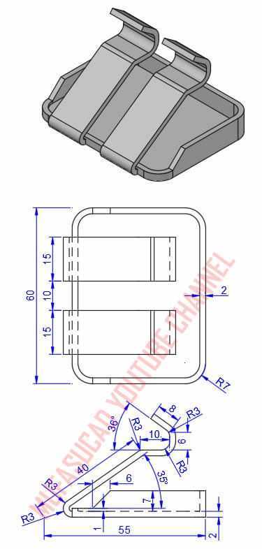 3D CAD 基础练习/Autodesk Inventor Pro