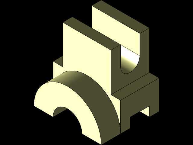 3D CAD 基础练习 011/Autodesk Inventor Pro