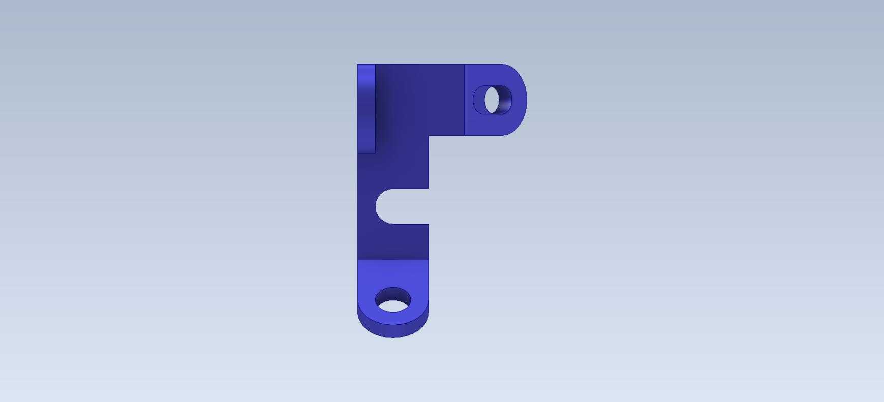 3D CAD 基本练习/支架/Soporte/Autodesk Inventor Pro