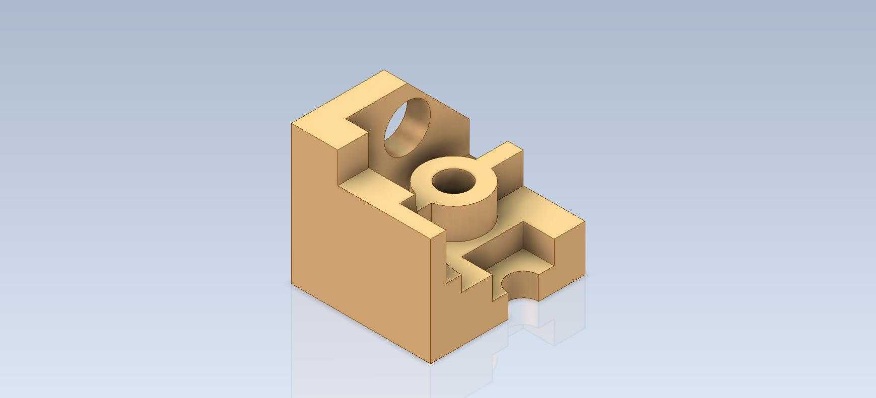 3D CAD 基础练习/基础/Autodesk Inventor Pro