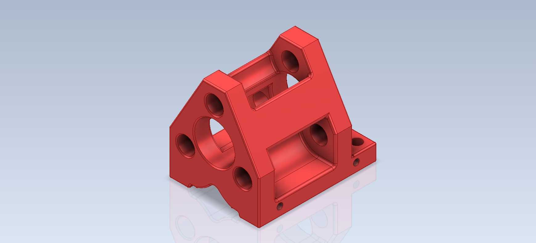 3D CAD 基本练习/轴承架/Bastidor de Rodamientos/Autodesk Inventor Pro