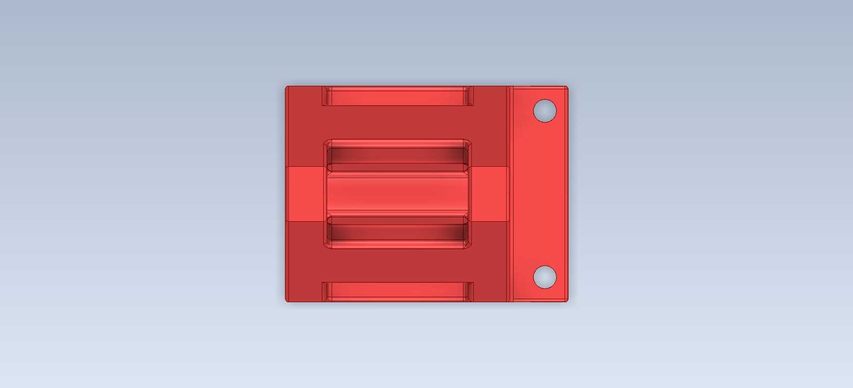 3D CAD 基本练习/轴承架/Bastidor de Rodamientos/Autodesk Inventor Pro