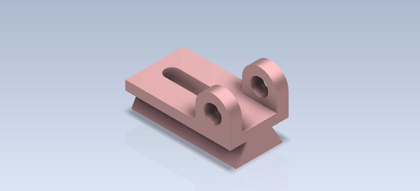 3D CAD 基础练习 008/Autodesk Inventor Pro