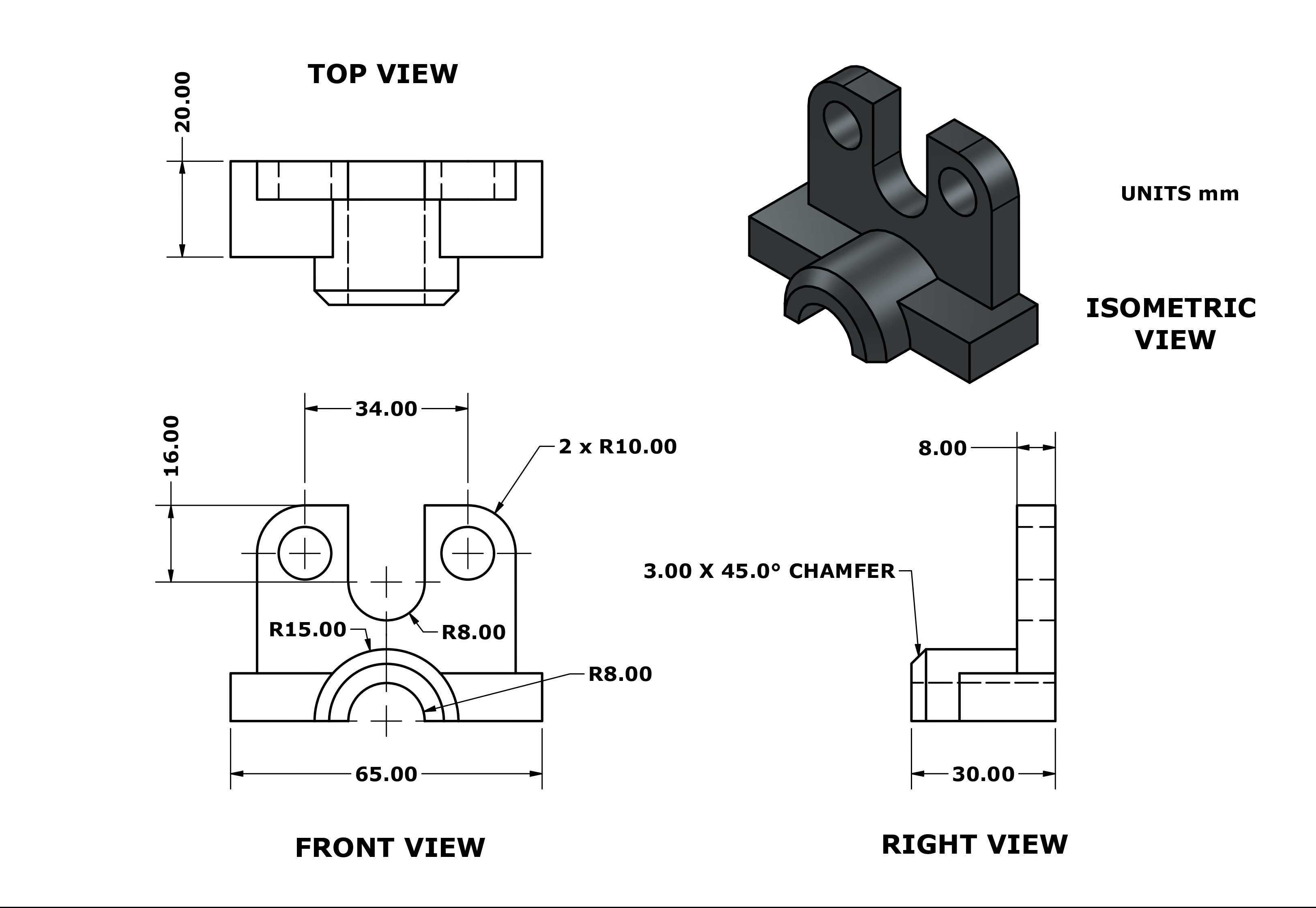 3D CAD 基础练习/Autodesk Inventor Pro