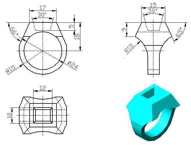 3D CAD 基础练习/Autodesk Inventor Pro