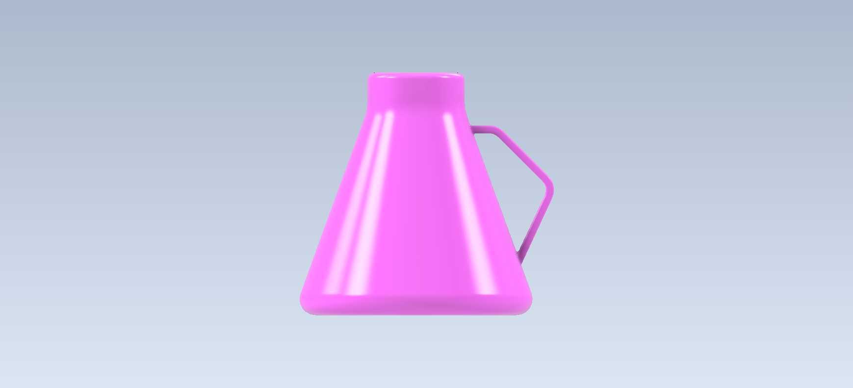 Studycadcam 3D CAD 练习 1004/Jug/Jarra/Autodesk Inventor Pro