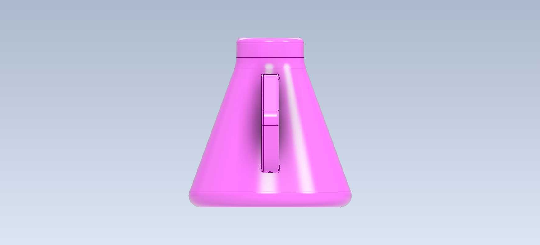 Studycadcam 3D CAD 练习 1004/Jug/Jarra/Autodesk Inventor Pro