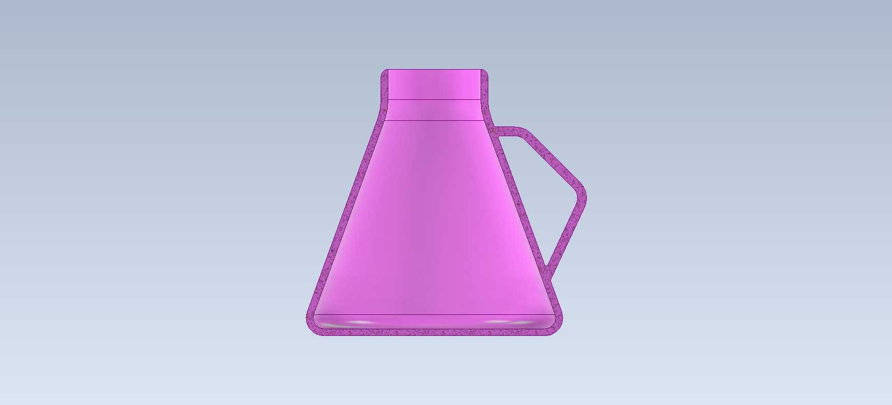 Studycadcam 3D CAD 练习 1004/Jug/Jarra/Autodesk Inventor Pro