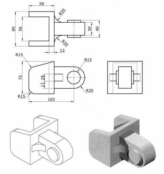 3D CAD 基础练习/Autodesk Inventor Pro