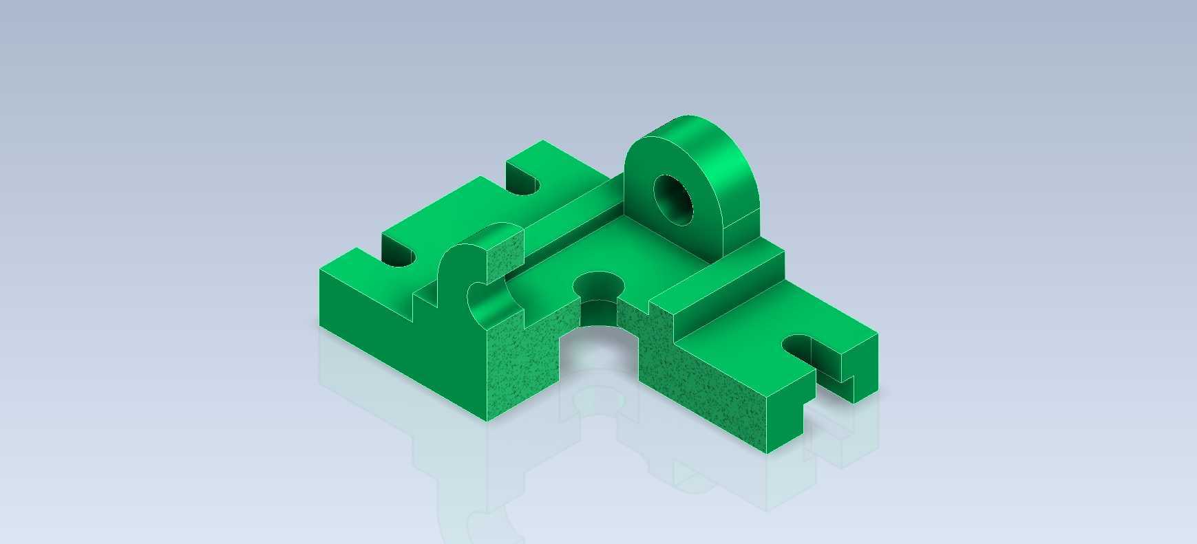 3D CAD 基本练习/Autodesk Inventor Pro