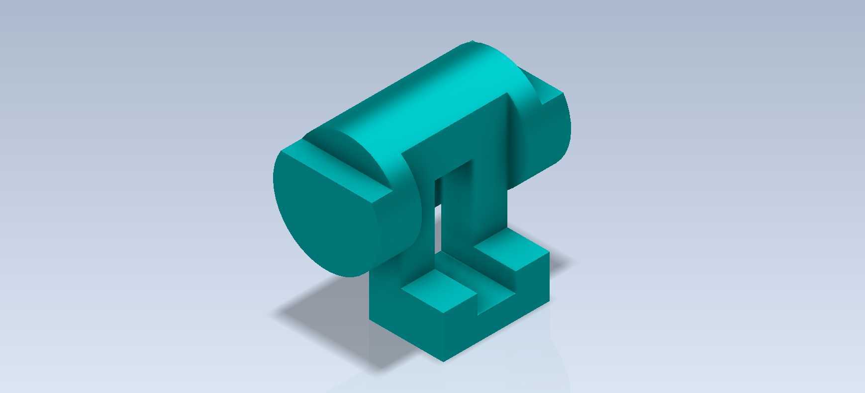 3D CAD 基础练习 059/Autodesk Inventor Pro