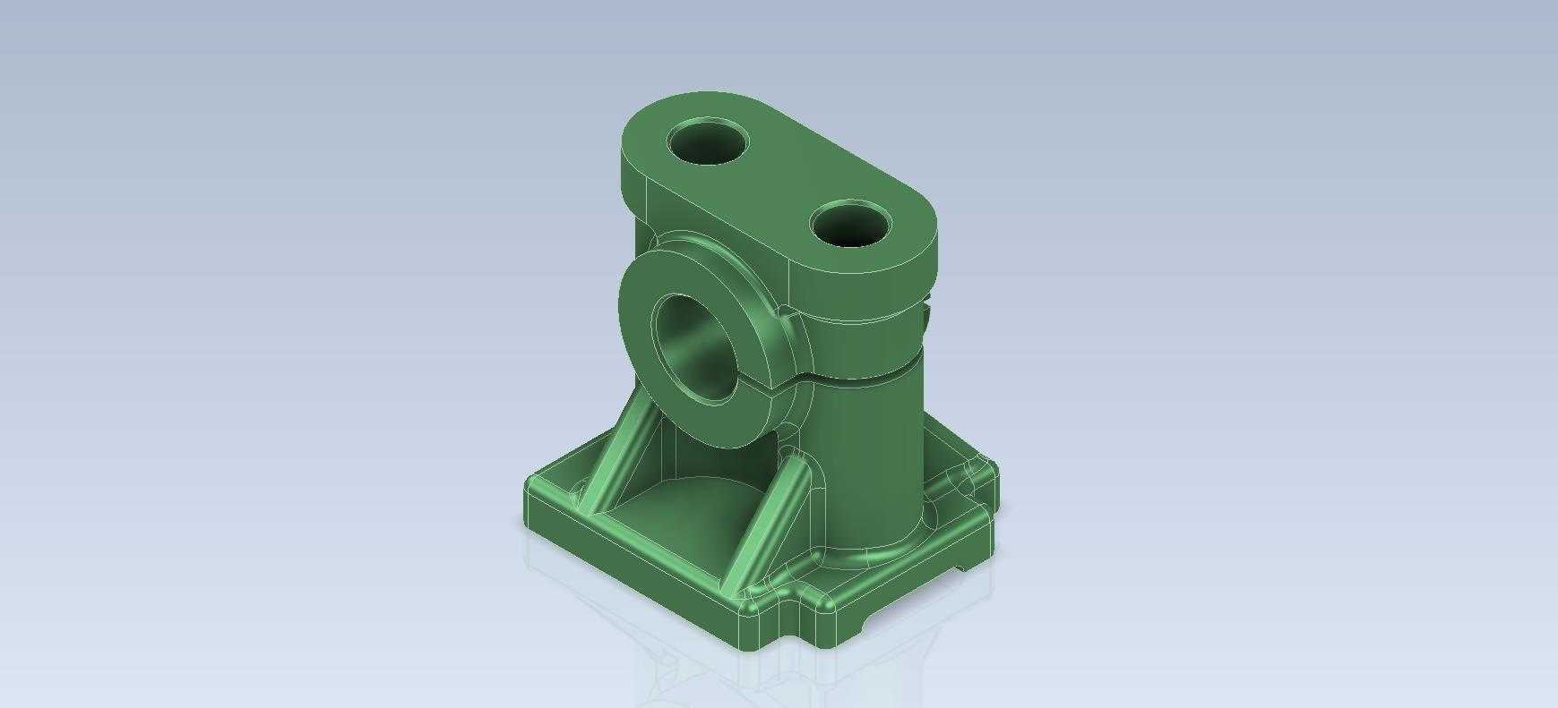 3D CAD 基本练习/摇臂轴座/Asiento de Eje de Balancín/Autodesk Inventor Pro