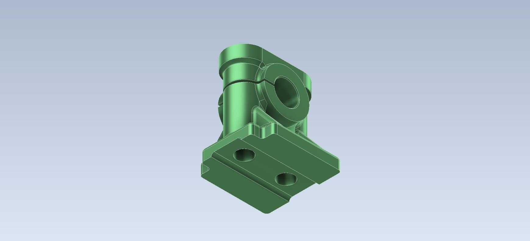 3D CAD 基本练习/摇臂轴座/Asiento de Eje de Balancín/Autodesk Inventor Pro