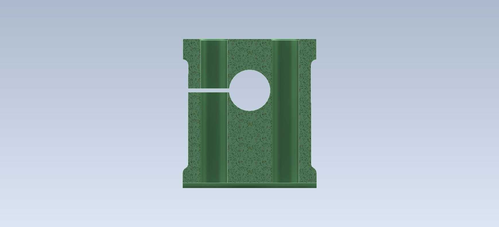 3D CAD 基本练习/摇臂轴座/Asiento de Eje de Balancín/Autodesk Inventor Pro