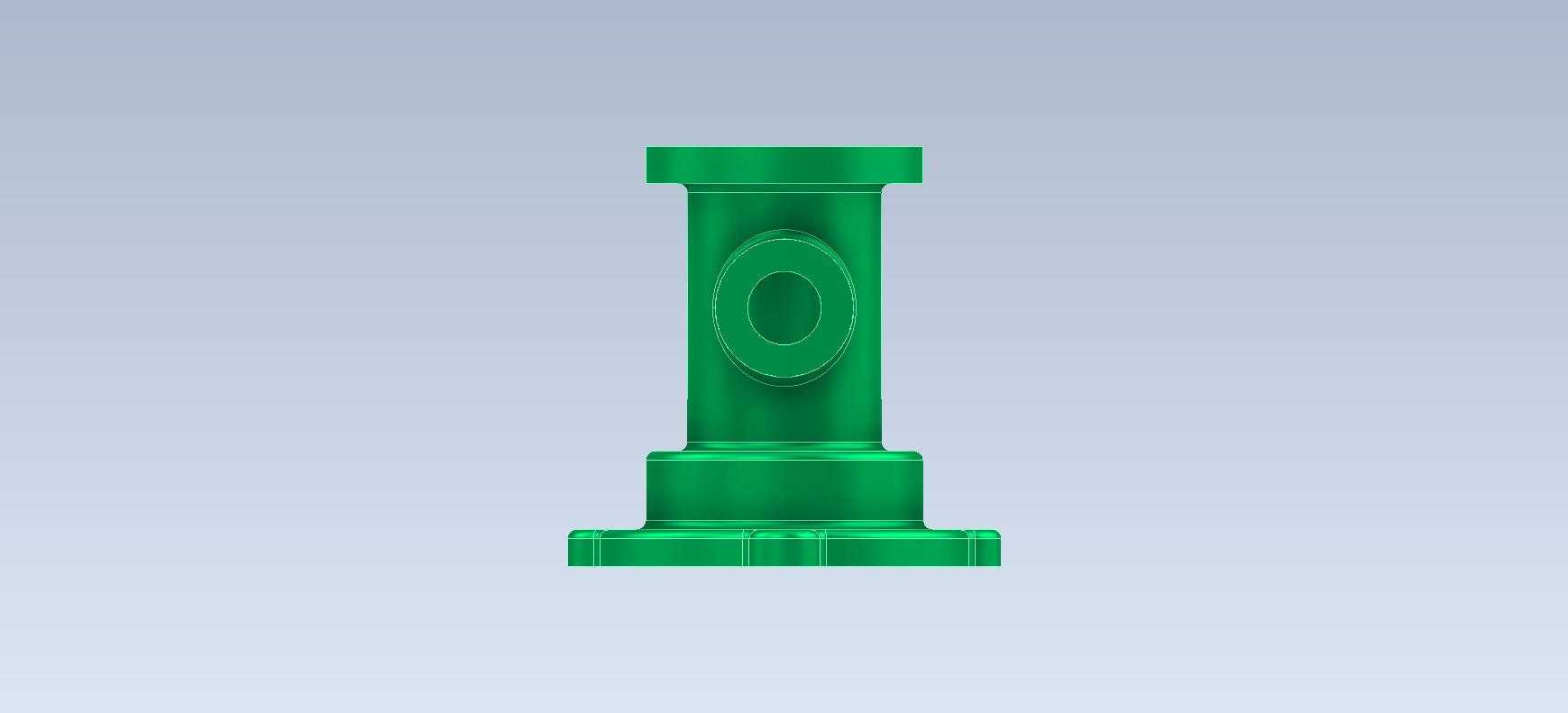 3D CAD 基础练习/实体/ Autodesk Inventor Pro
