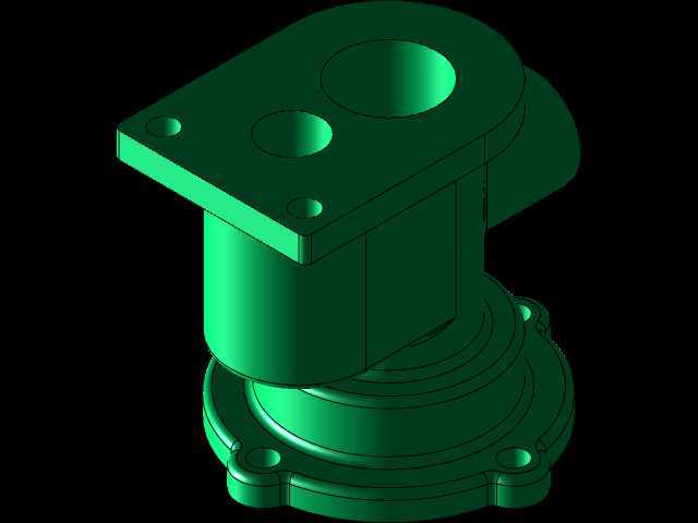 3D CAD 基础练习/实体/ Autodesk Inventor Pro