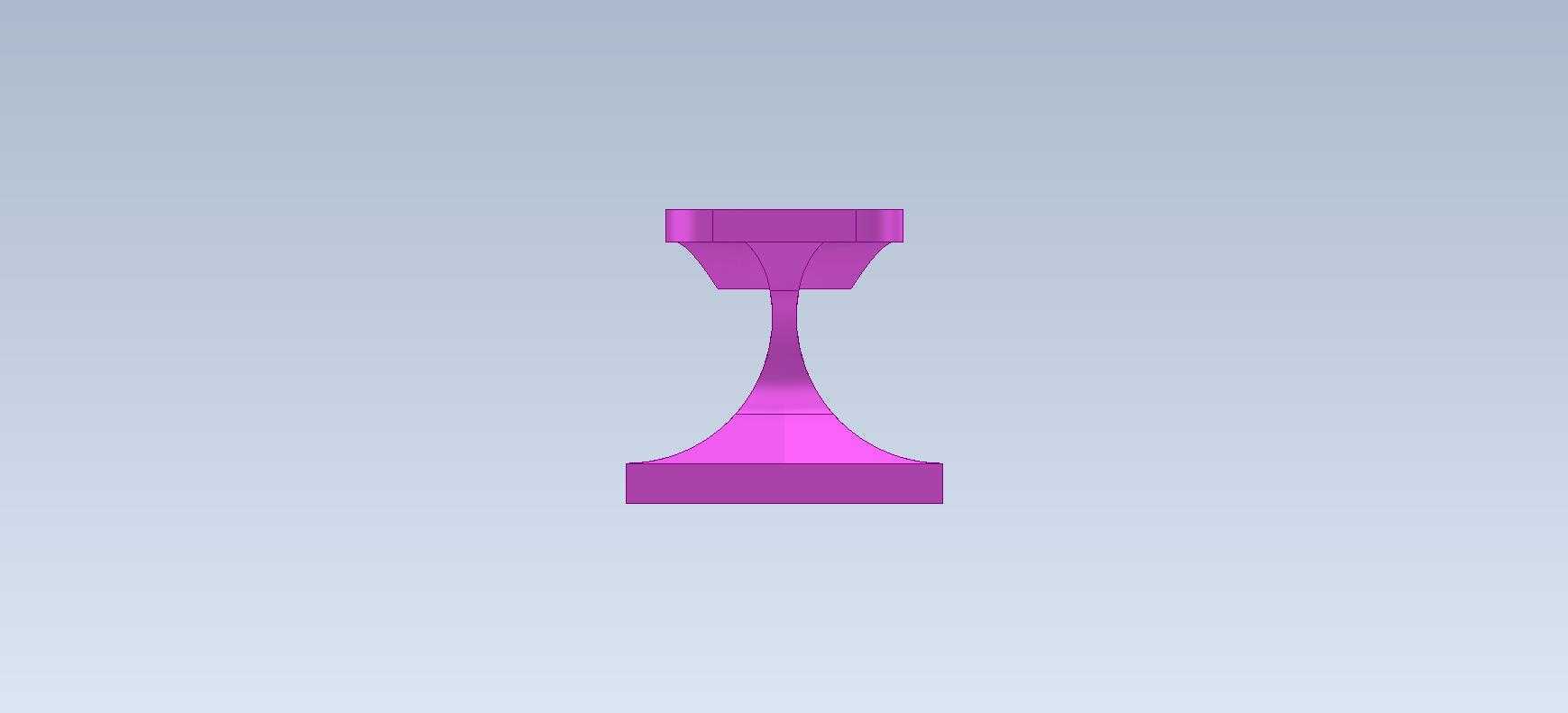 3D CAD 基础练习 / CATICS 3D09-H04/ Autodesk Inventor Pro